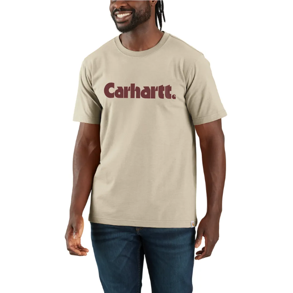 Ανδρικό T-Shirt Logo Graphic Oat Milk 1