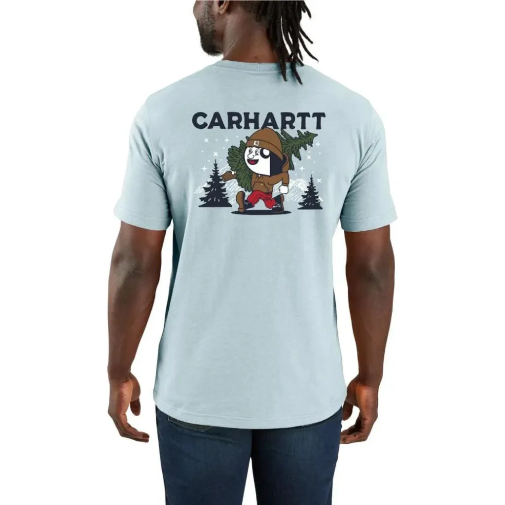 Ανδρικό T-Shirt Pocket Outdoor Graphic Σιέλ1