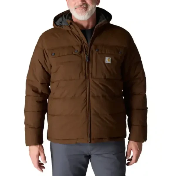 Ανδρικό Μπουφάν Montana Insulated Σκούρο Καφέ 1