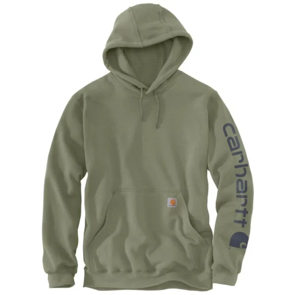 Ανδρικό Φούτερ Logo Sleeve Χακί Carhartt - Image 2