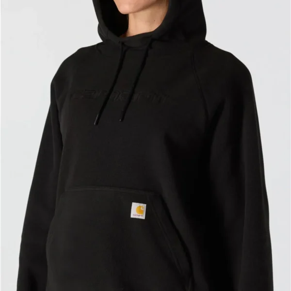 Γυναικείο Fleece Φούτερ Μαύρο 3