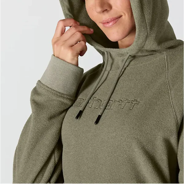 Γυναικείο Fleece Φούτερ Χακί Carhartt 3 Γυναικείο Fleece Φούτερ Χακί Carhartt - Image 3