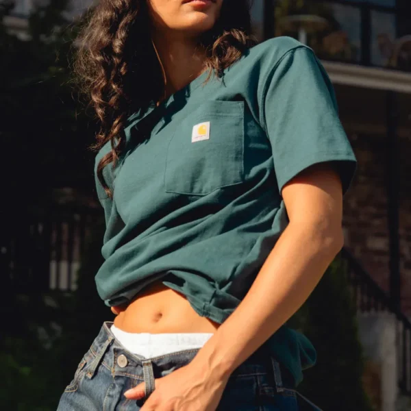 Γυναικείο T-Shirt με Τσέπη Greenstone1