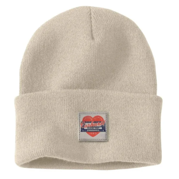 Σκούφος Heart Patch Oat Milk