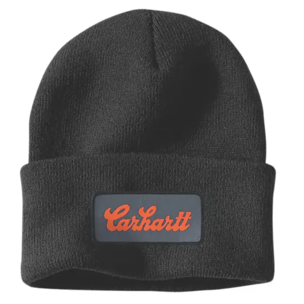 Σκούφος Knit Cuffed Μαύρο