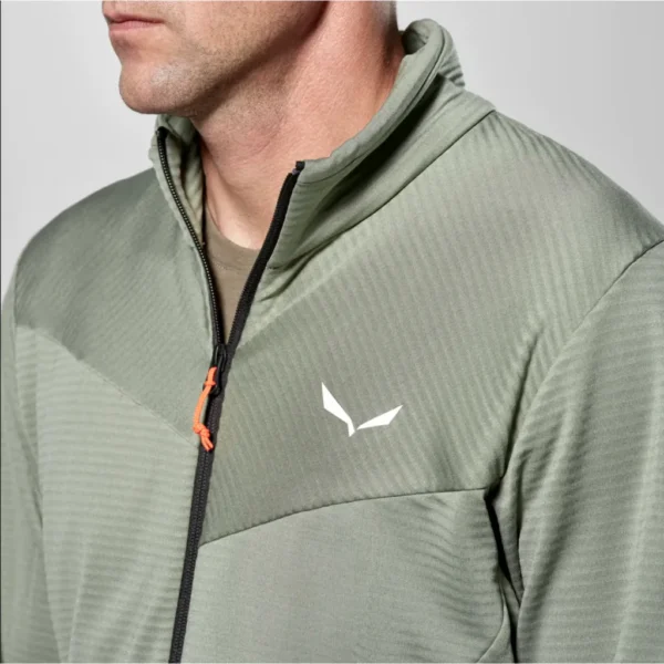 Ανδρική Ζακέτα Fleece Altravia Χακί Salewa - Image 2