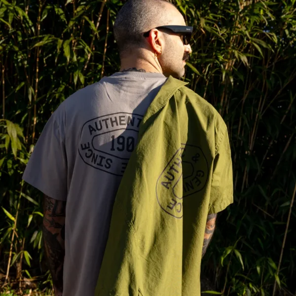 T-Shirt Authentic 1904 Γκρι Caterpillar 4 T-Shirt Authentic 1904 Γκρι 4