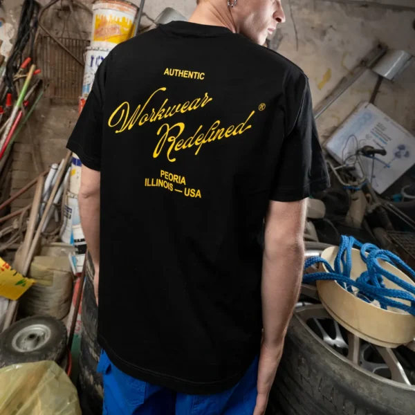 T-Shirt Authentic Workwear Μαύρο 1