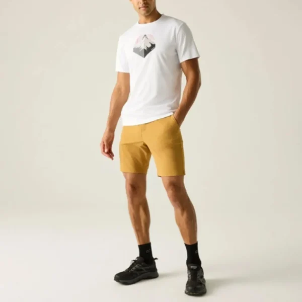 Ανδρική Ορειβατική Βερμούδα Μουσταρδί1