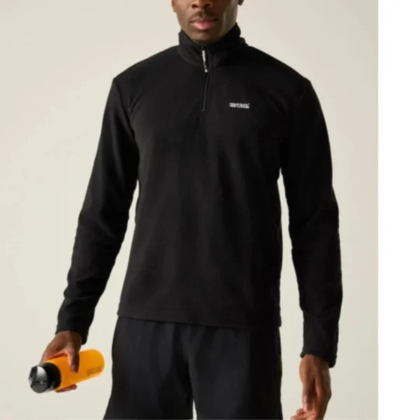 Ανδρικό Fleece Half-Zip Μαύρο Regatta 1 Ανδρικό Fleece Half-Zip Μαύρο1