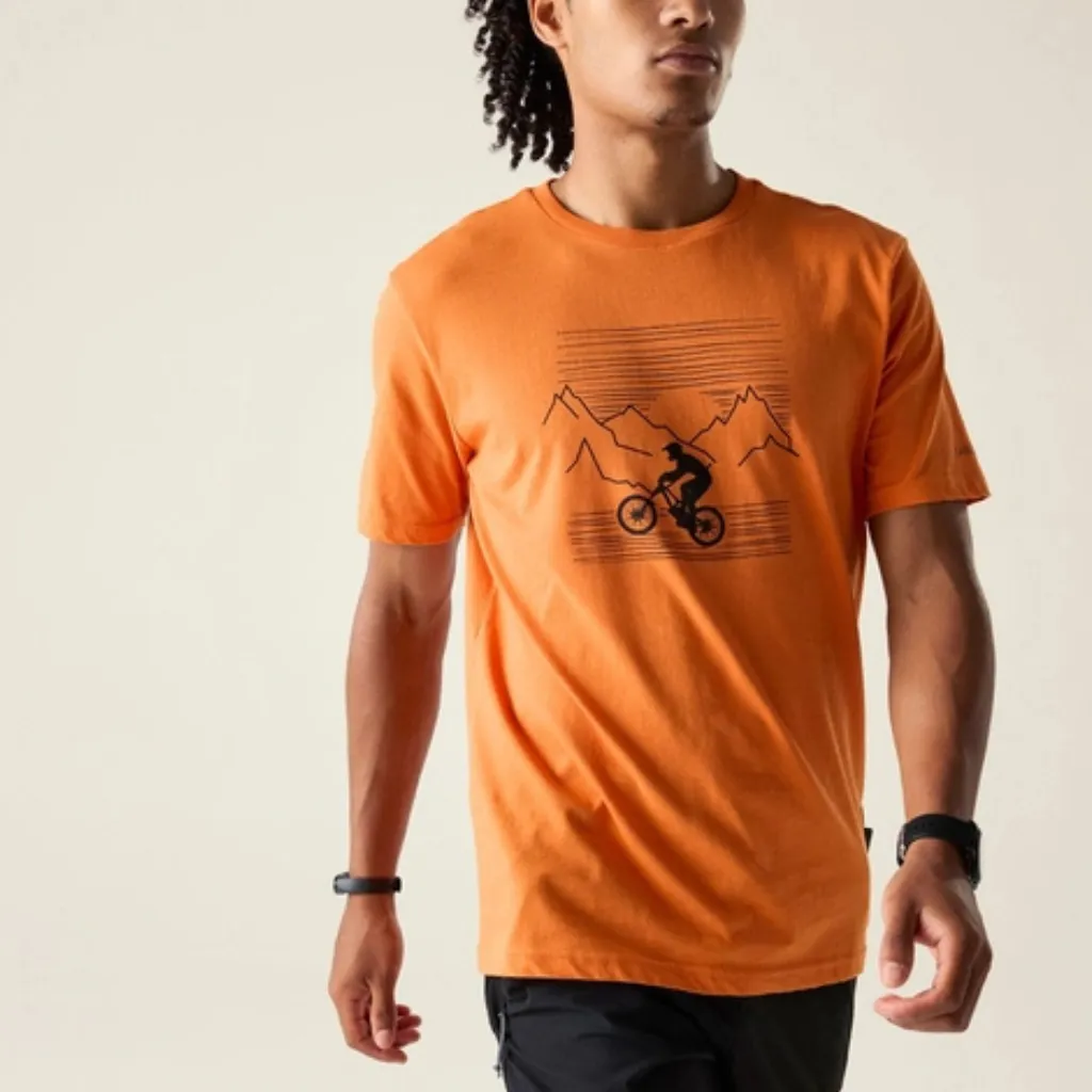 Ανδρικό T-Shirt Movement III Πορτοκαλί 1