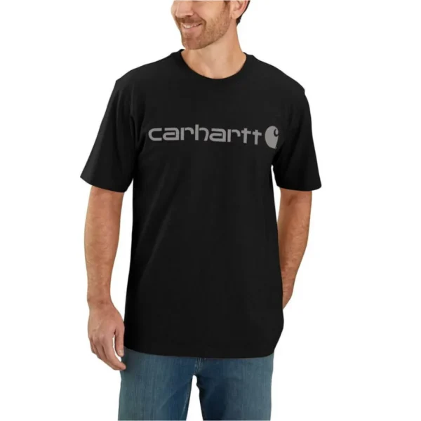 Ανδρικό T-Shirt New Logo Μαύρο Carhartt 1 Ανδρικό T-Shirt New Logo Μαύρο 1