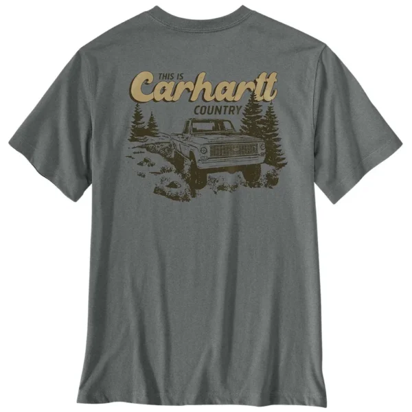 Ανδρικό T-Shirt Truck Γκρι Carhartt 1 Ανδρικό T-Shirt Truck Γκρι 1