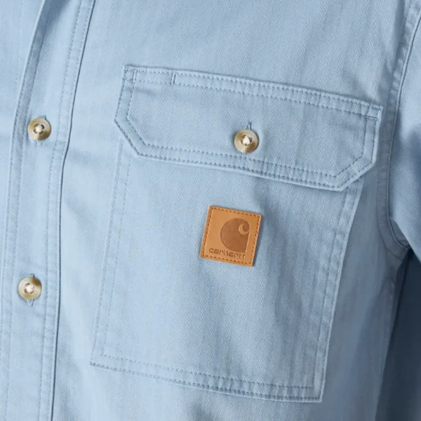 Ανδρικό Πουκάμισο Newcastle Γαλάζιο Carhartt - Image 4
