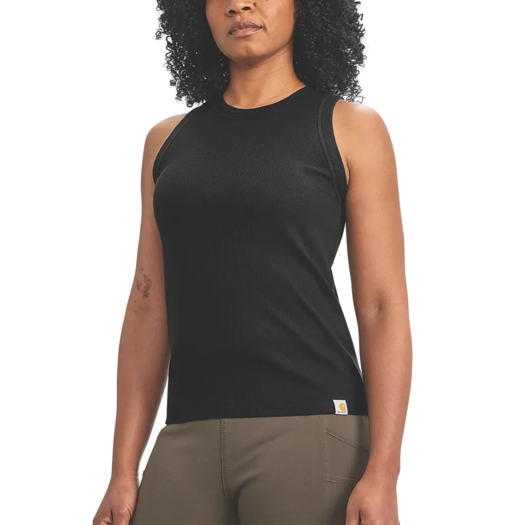 Γυναικεία Αμάνικη Μπλούζα Μαύρη 1