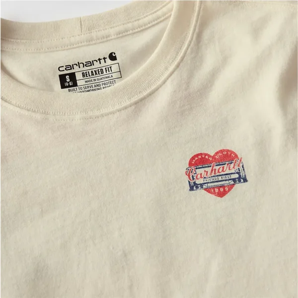 Γυναικείο T-Shirt Heritage Heart Εκρού 3