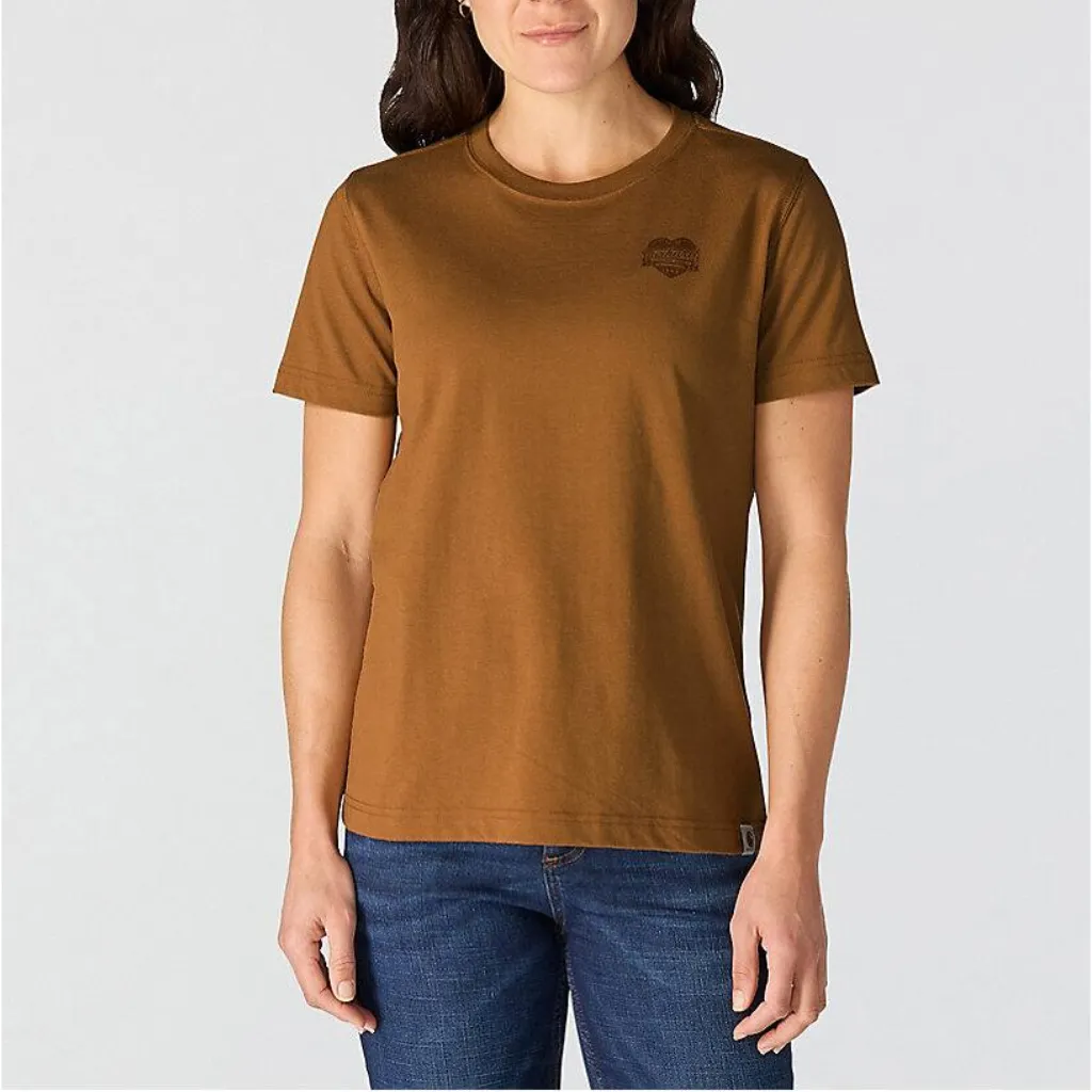 Γυναικείο T-Shirt Heritage Heart Καφέ 1