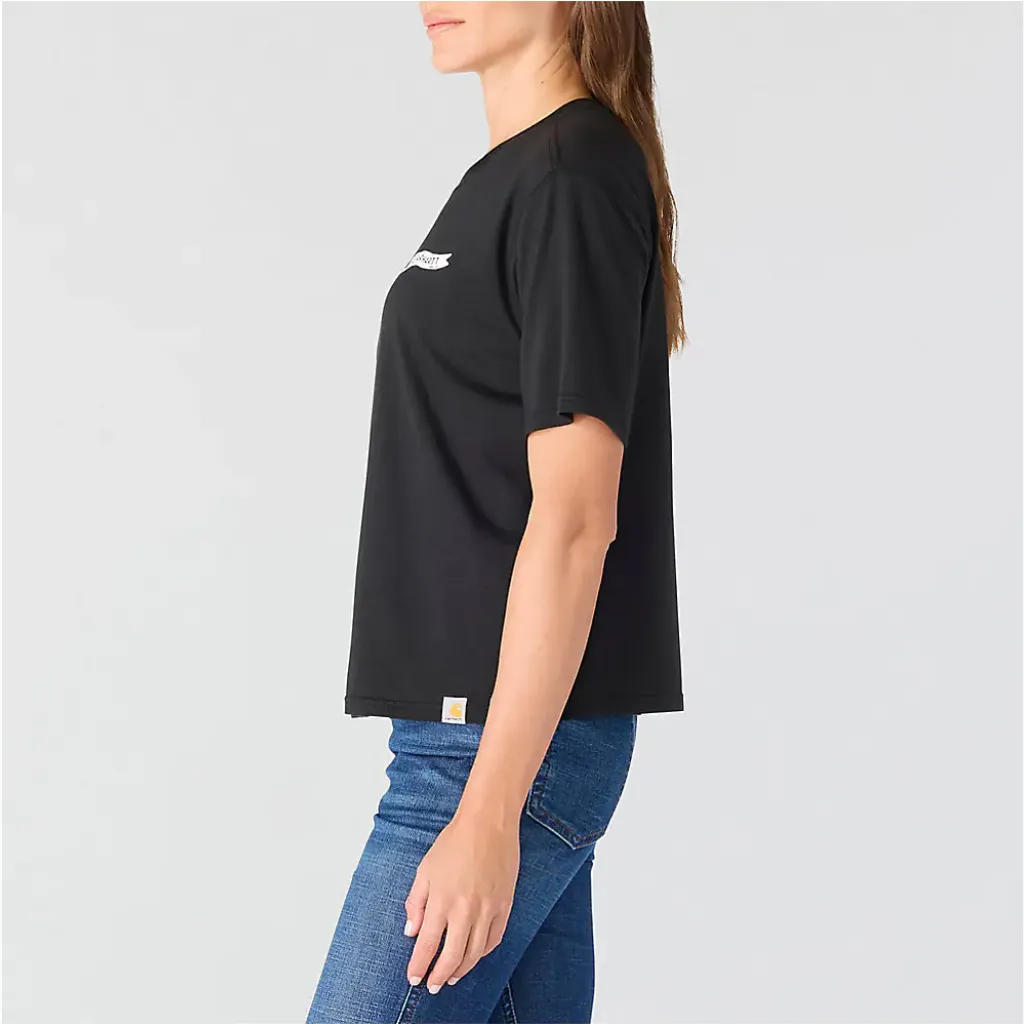 Γυναικείο T-Shirt Pennant Flag Μαύρο Carhartt 11 Γυναικείο T-Shirt Pennant Flag Μαύρο3