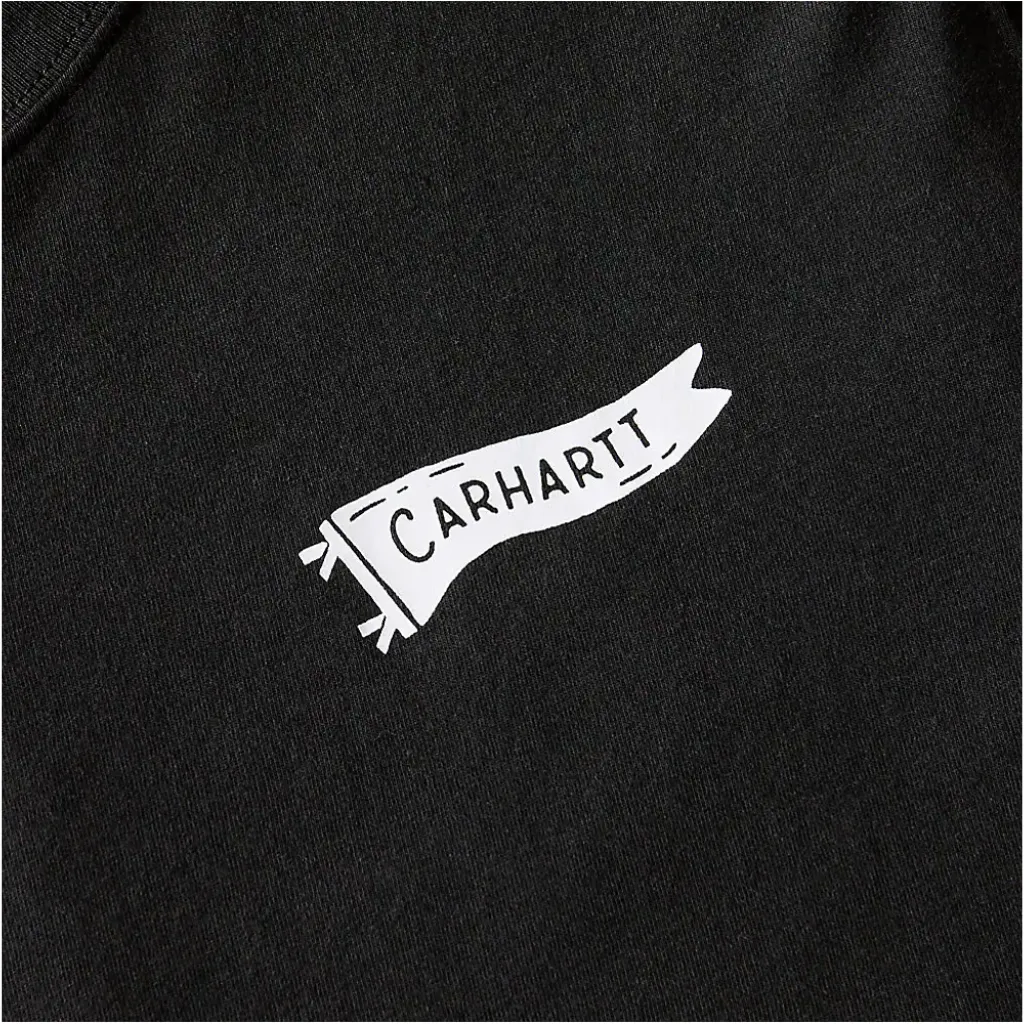 Γυναικείο T-Shirt Pennant Flag Μαύρο Carhartt 12 Γυναικείο T-Shirt Pennant Flag Μαύρο4