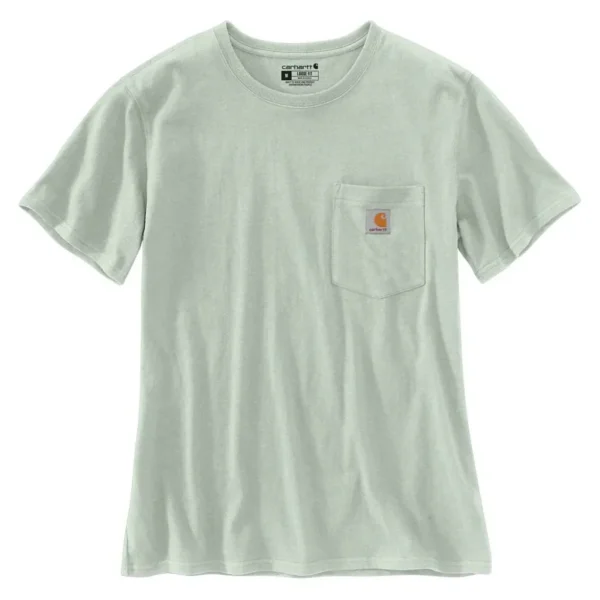 Γυναικείο T-Shirt με Τσέπη Smoked Teal Carhartt 3 Γυναικείο T-Shirt με Τσέπη Smoked Teal 3
