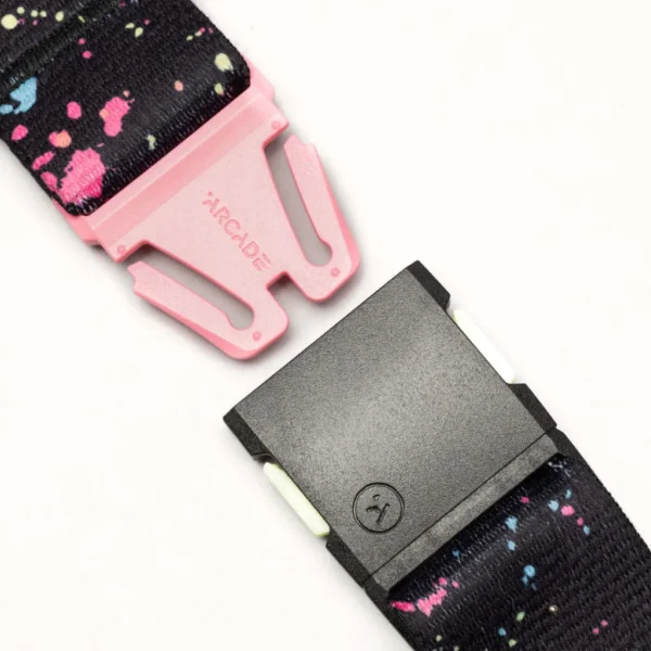 Ζώνη Ελαστική Splatter BlackNeon 4