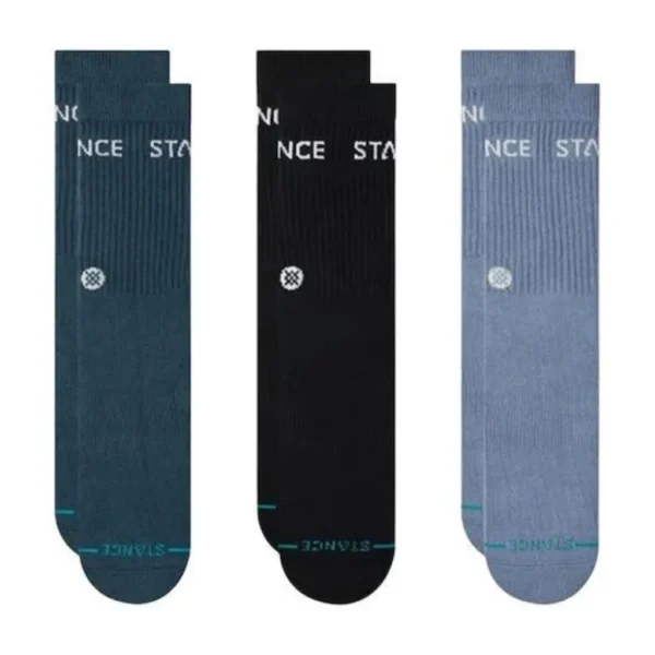 Κάλτσες Origin Crew 3-Pack Indigo Stance 2 Κάλτσες Origin Crew 3-Pack Indigo2