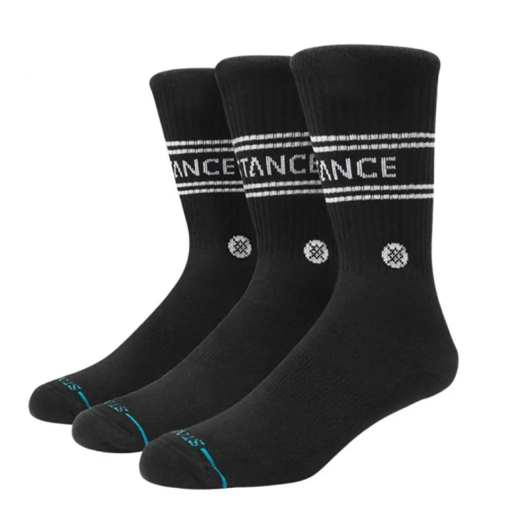 Κάλτσες Vital Crew 3-Pack Μαύρες