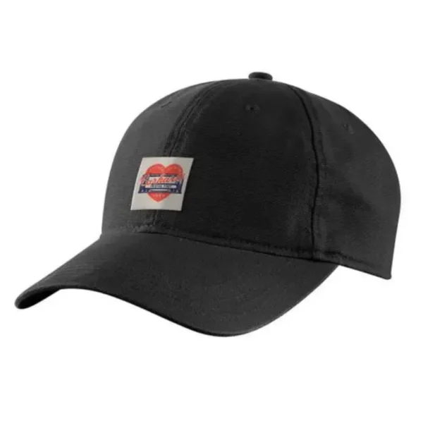 Καπέλο Heart Patch Canvas Μαύρο Carhartt 1 Καπέλο Heart Patch Canvas Μαύρο