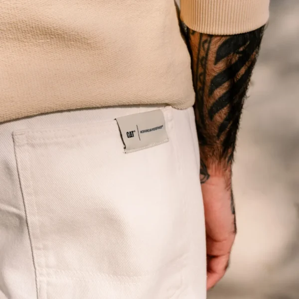 Παντελόνι Bull Denim Painter Λευκό 3