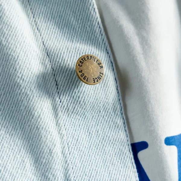 Πουκάμισο-Overshirt Denim Light Wash Caterpillar - Image 4