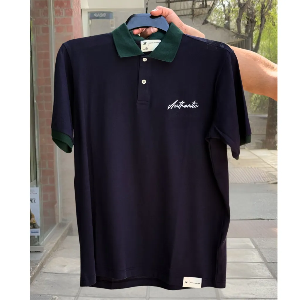 T-Shirt Polo Navy1
