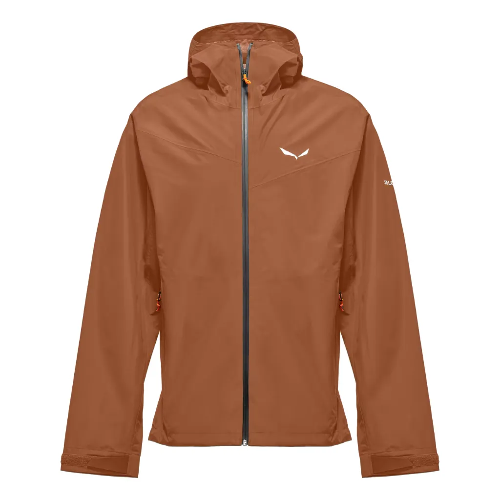 Αδιάβροχο Jacket Καφέ Salewa1