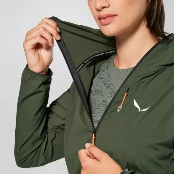 Γυναικείο Jacket Pedroc PL Wind HD Χακί Salewa - Image 3