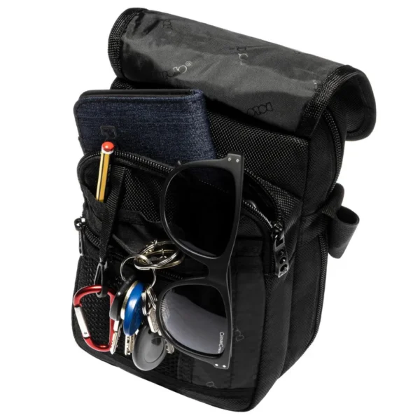 Τσαντάκι Ώμου Vertical Μαύρο 2