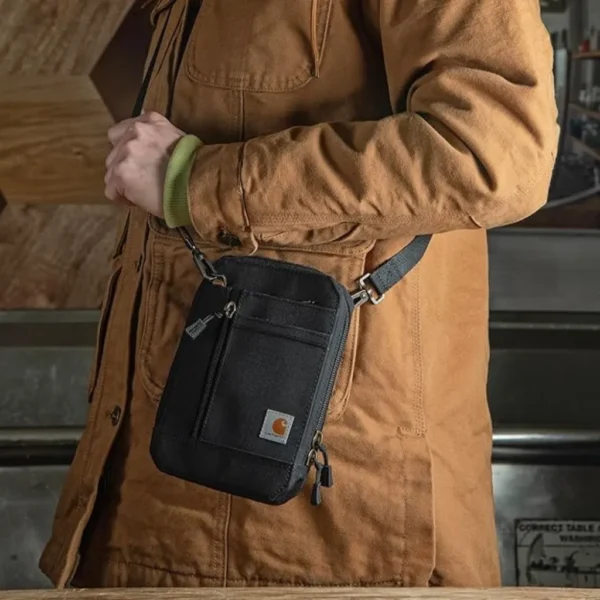Πορτοφόλι Crossbody Μαύρο Carhartt 4 Πορτοφόλι Crossbody Μαύρο4