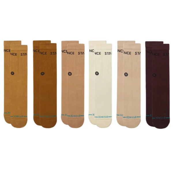 Κάλτσες Origin Crew 6-Pack Cream2