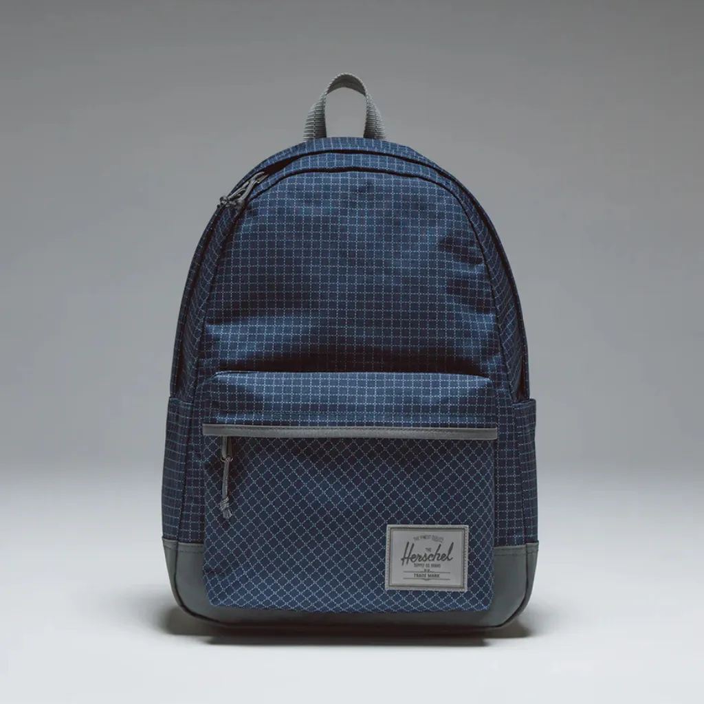 Σακίδιο Πλάτης Classic XL 30L Grid Navy 1