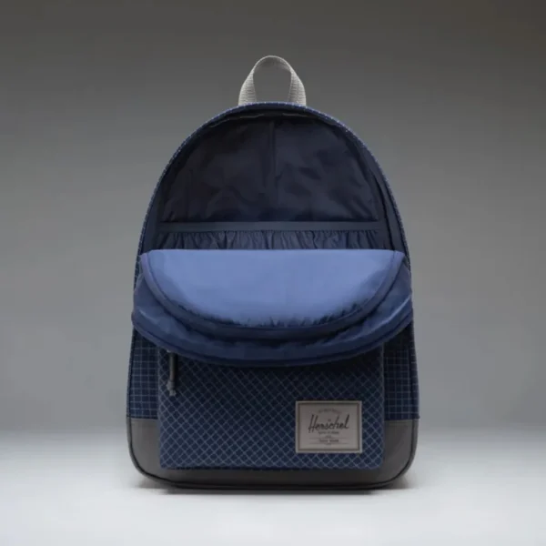 Σακίδιο Πλάτης Classic XL 30L Grid Navy 3