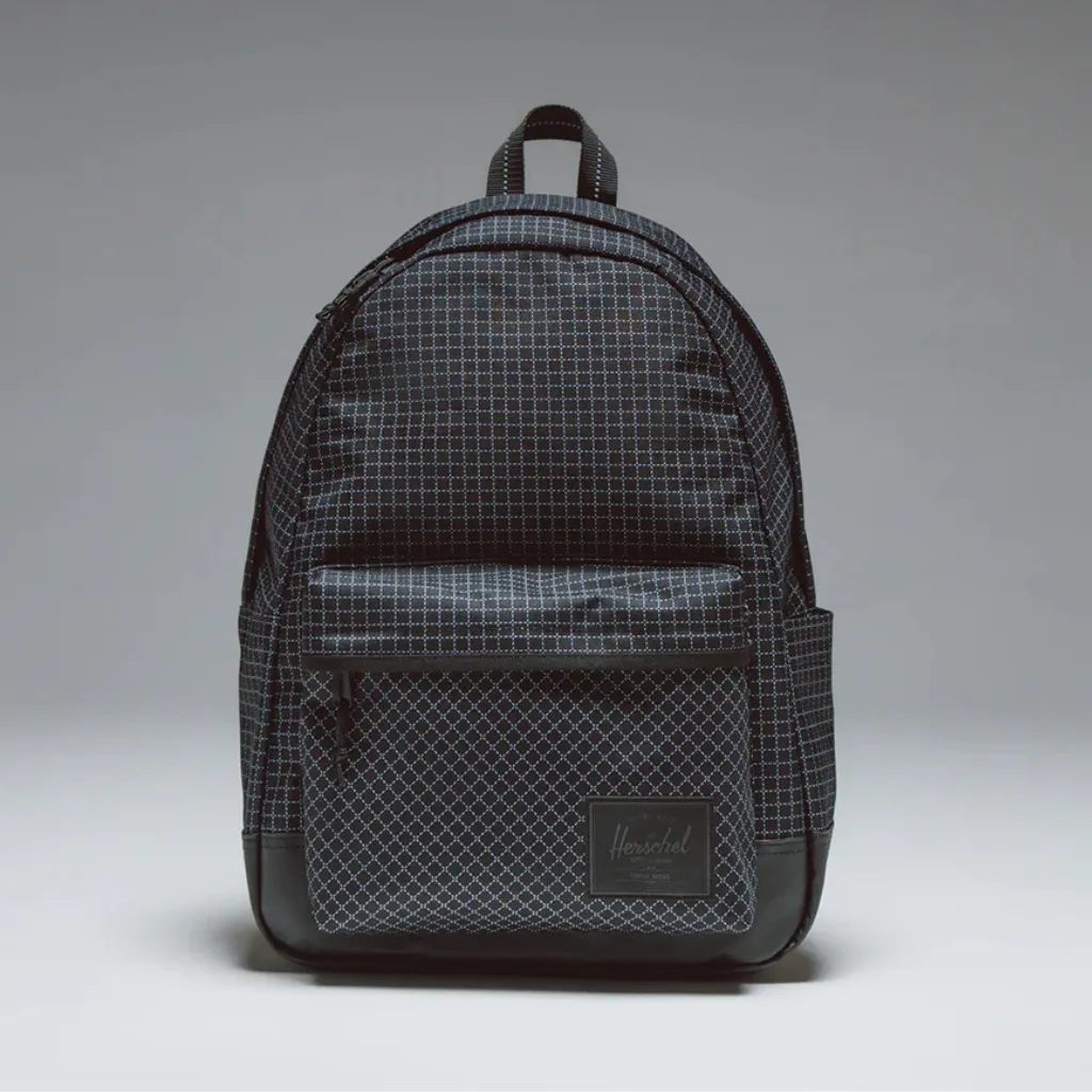 Σακίδιο Πλάτης Classic XL 30L Grid Μαύρο1