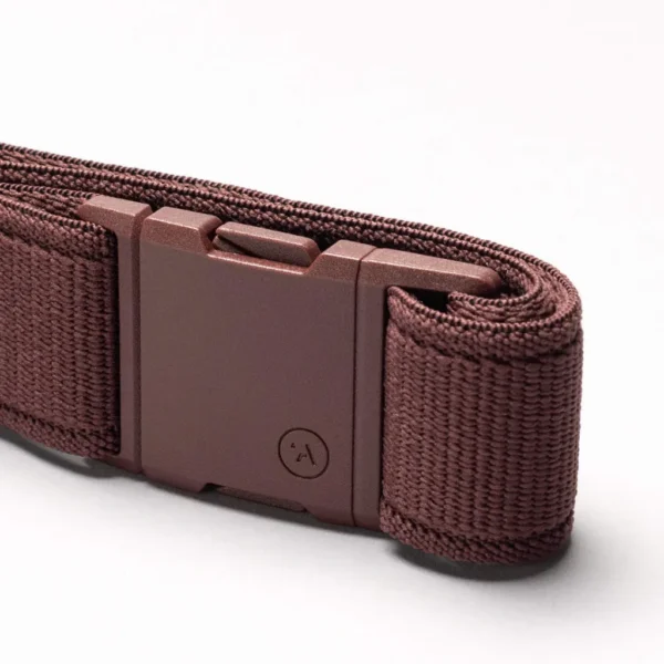 Ζώνη Ελαστική Unisex Atlas Slim Burgundy Arcade - Image 4