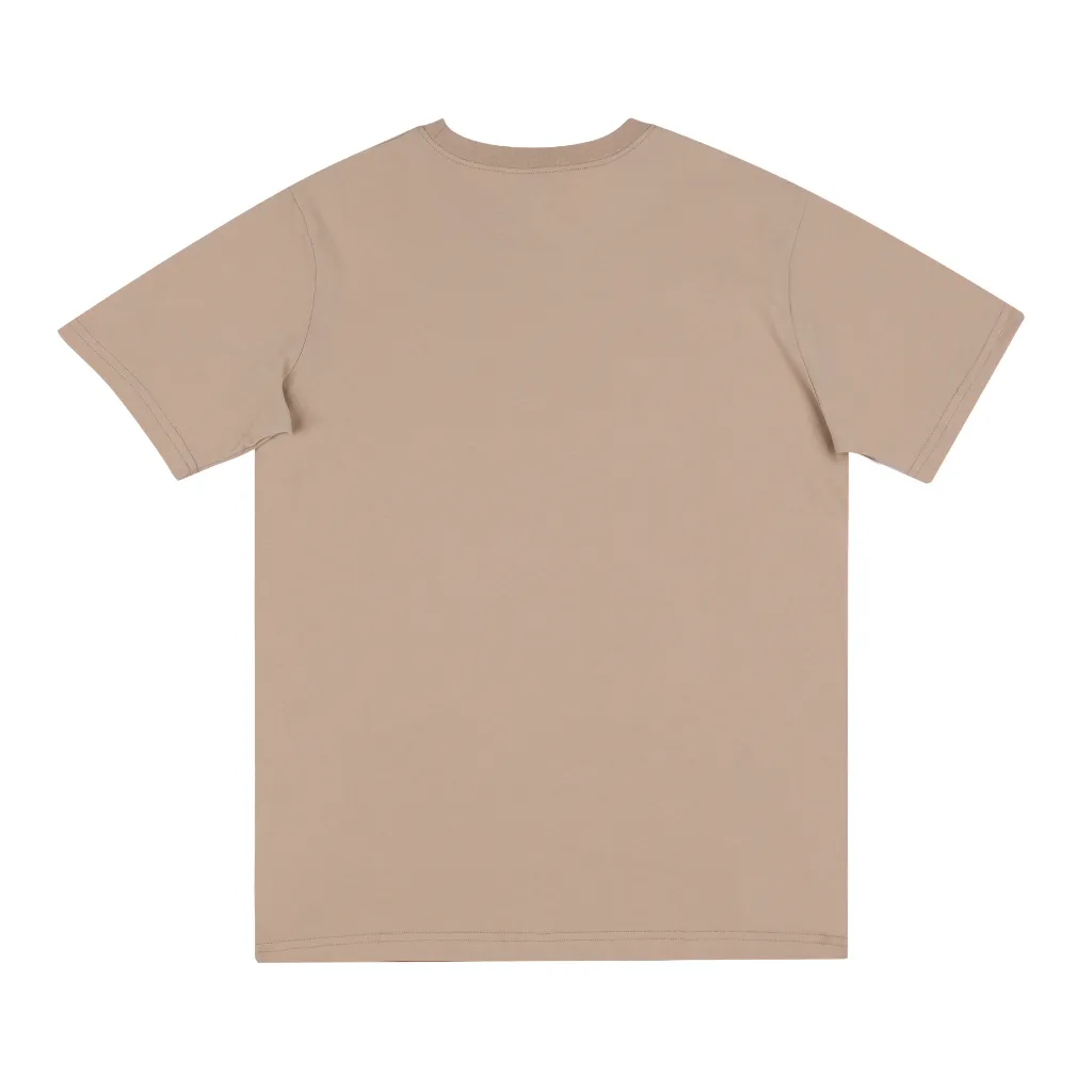 T-Shirt Logo Basic Μπεζ Caterpillar 8 T-Shirt Logo Basic Μπεζ 2