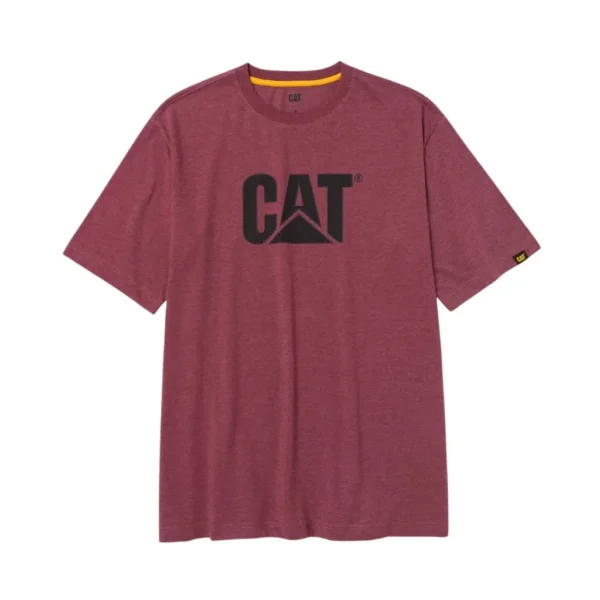 T-Shirt Logo Βυσσινί 2