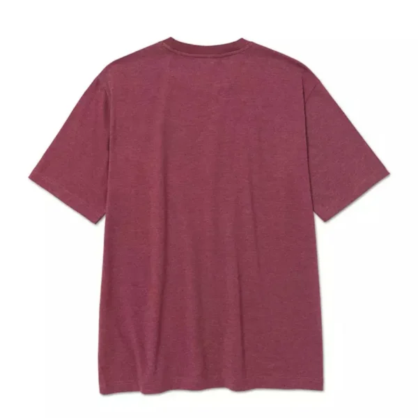 T-Shirt Logo Βυσσινί 3