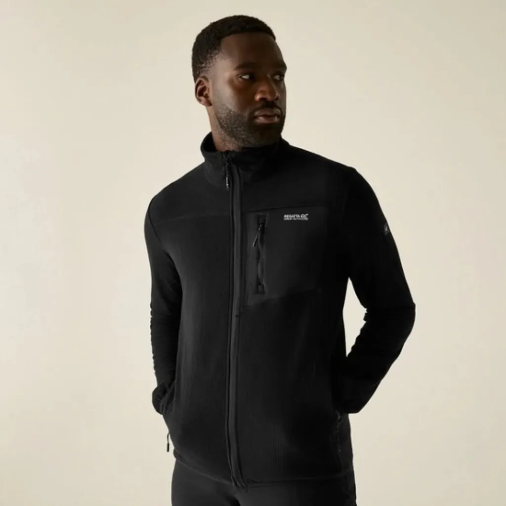 Ανδρική Ζακέτα Fleece Eadle Μαύρη1