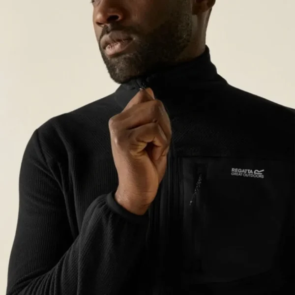 Ανδρική Ζακέτα Fleece Eadle Μαύρη3