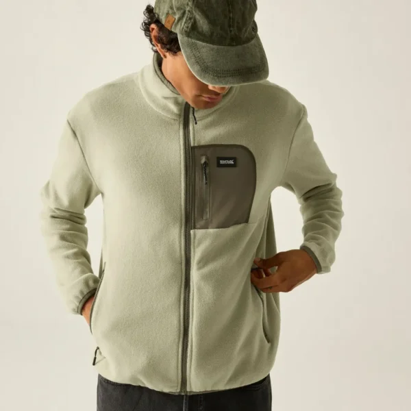 Ανδρική Ζακέτα Fleece Smokey Olive Regatta 2 Ανδρική Ζακέτα Fleece Smokey Olive Regatta - Image 2