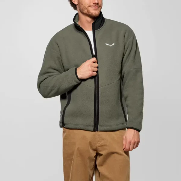 Ανδρική Ζακέτα Fleece Χακί Salewa 4 Ανδρική Ζακέτα Fleece Χακί 1