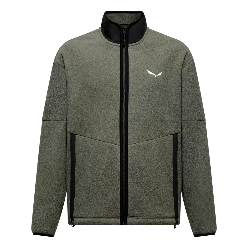 Ανδρική Ζακέτα Fleece Χακί Salewa 8 Ανδρική Ζακέτα Fleece Χακί Salewa - Image 2