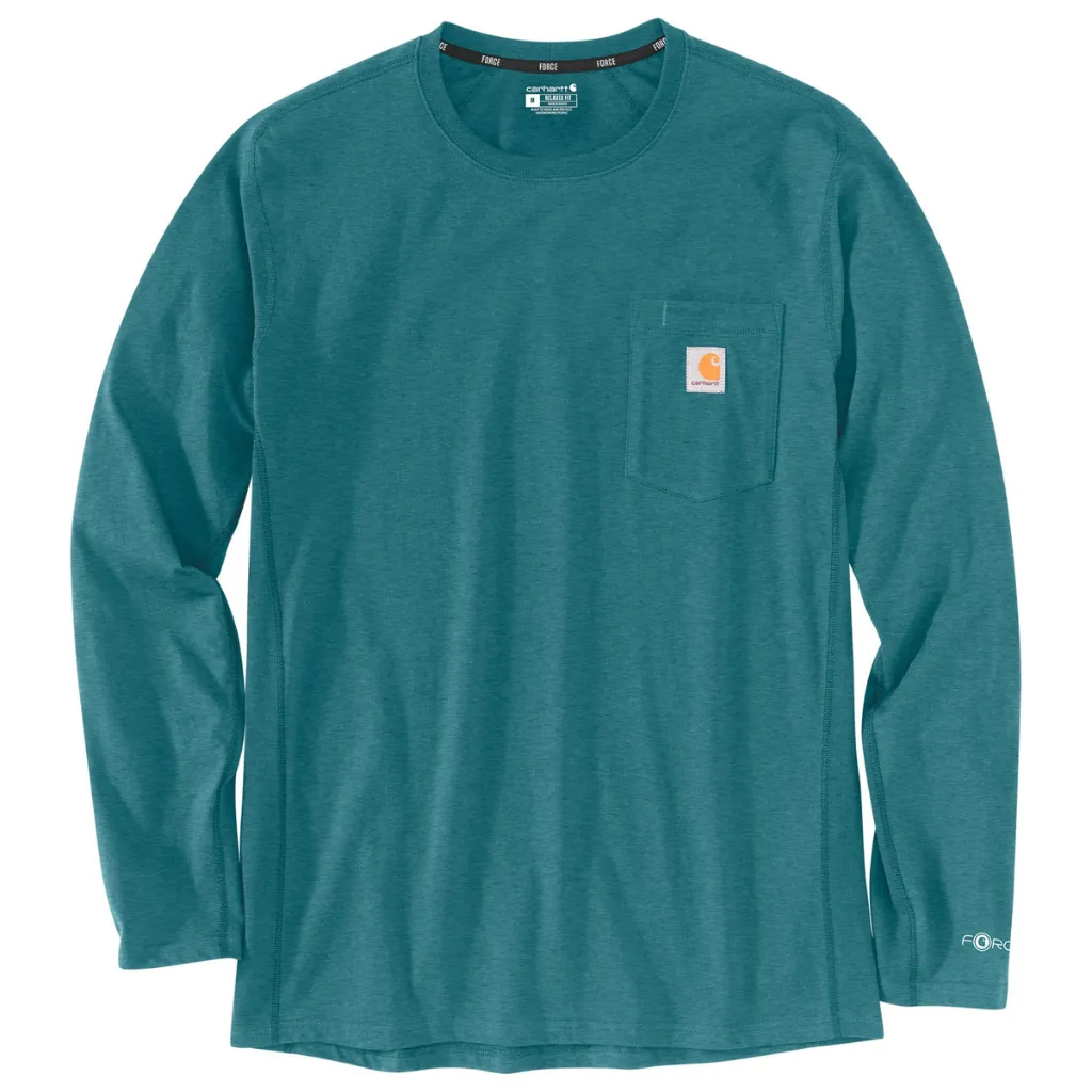 Ανδρική Μακρυμάνικη Μπλούζα Force Teal