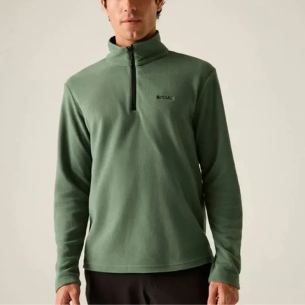 Ανδρικό Fleece Half-Zip Forest Green1